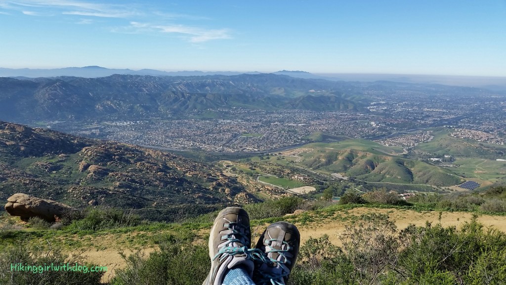 View of Simi Valley from Rocky Peak