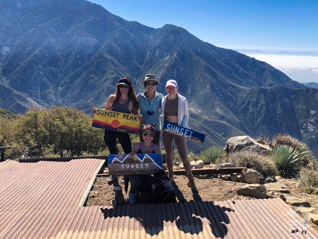 Hiking Girl with Dog